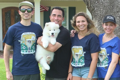 2017 - The Lopez Family with Sir Branson (Blue Boy).