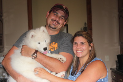 2017 - Tony & Mollie Williams with Apollo (Green Boy)